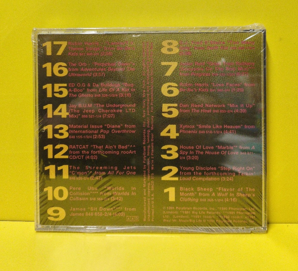 Various - Mercury (We're 2 Planets Over) - 1991 - SACD 375 - New - Sealed - CDs - Promo