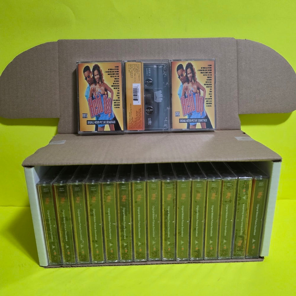 Lot #00145 - 34x Tapes Held Up (Original Motion Picture Soundtrack) - 2000 - SPOT 2000-4 - New - Sealed - Wholesale