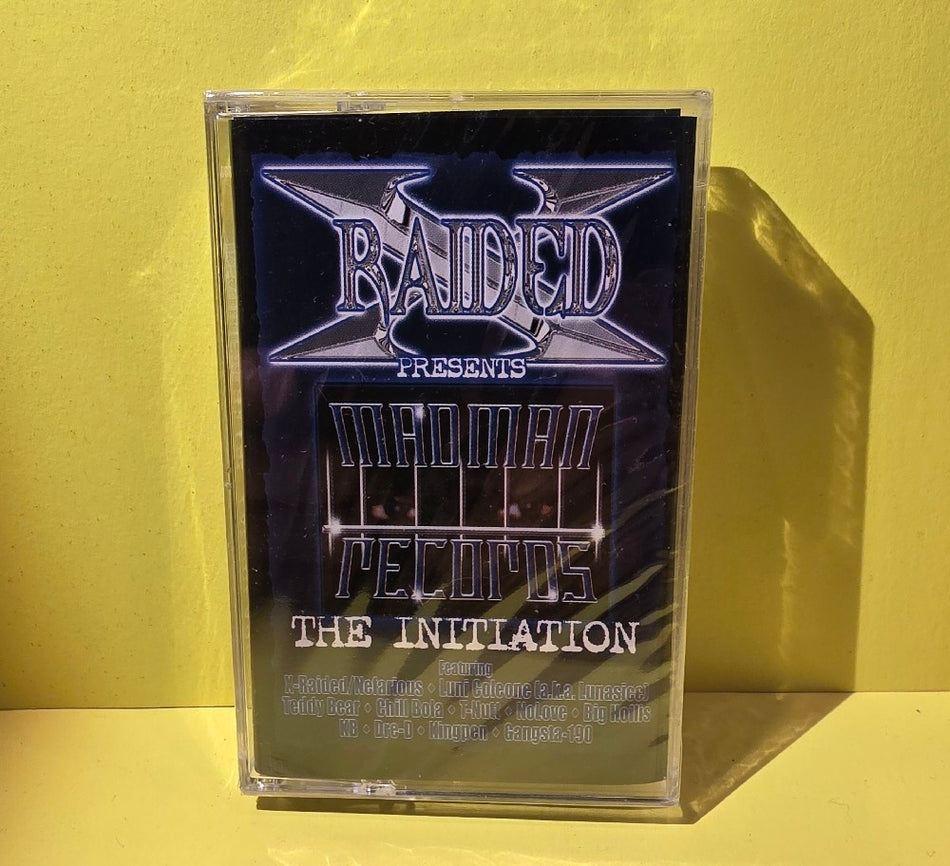 X- Raided - The Initiation  - 2001 - MMR0730-4 - New - Sealed - Cassettes