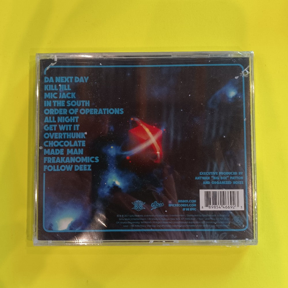 Big Boi - Boomiverse - 2017 - 88985446692 - New - Sealed - CDs