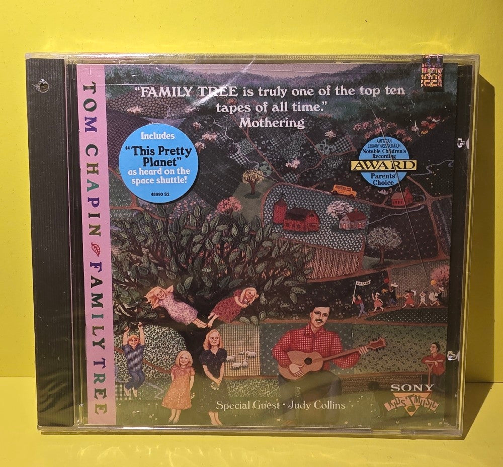 Tom Chapin - Family Tree - 1992 - LK 48990 - New - Sealed - CDs