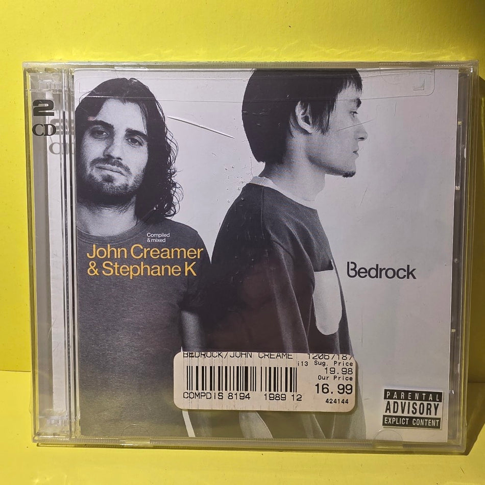 John Creamer & Stephane K - Bedrock - 2002 - PIO-CD-5187-2 - New - Sealed - CDs