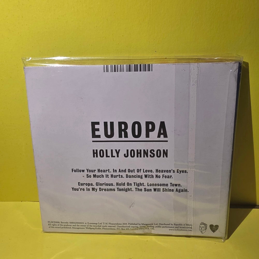Holly Johnson - Europa - 2014 - PLDCD008 - New - Sealed - CDs