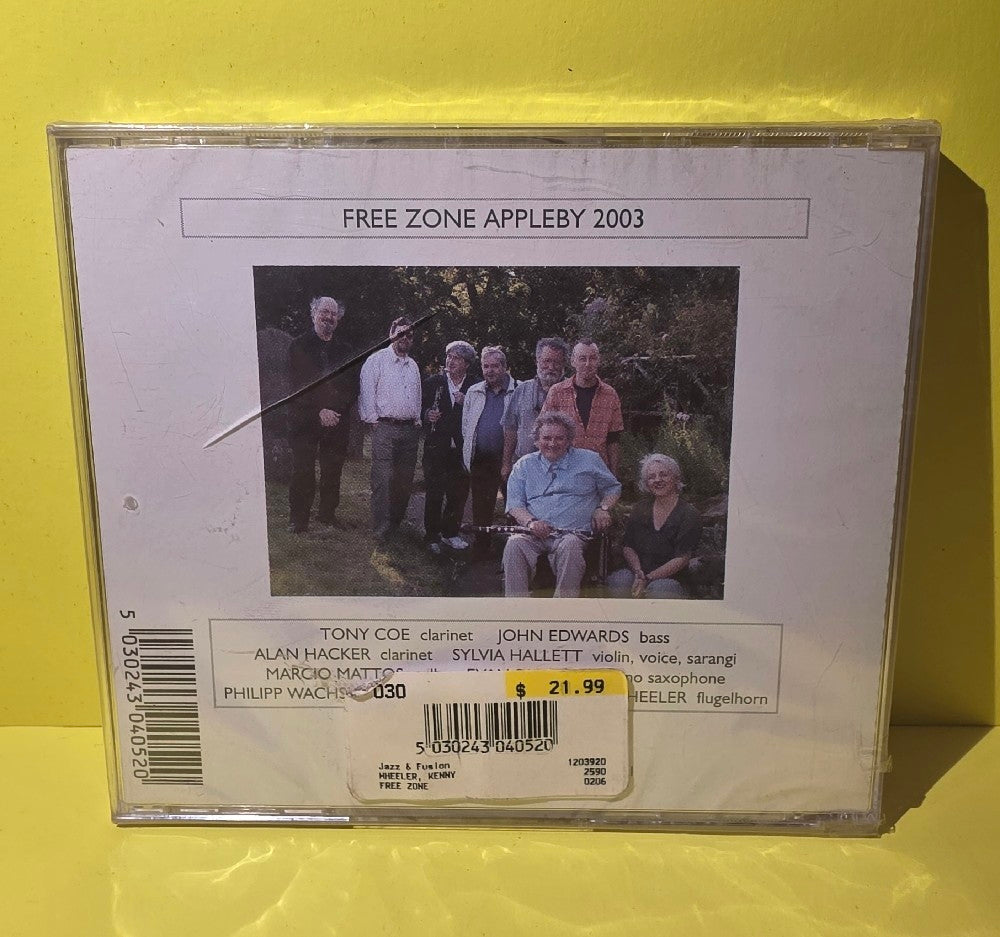 Tony Coe, John Edwards, Alan Hacker, Sylvia Hallett, Marcio Mattos, Evan Parker, Philipp Wachsmann, Kenny Wheeler - Free Zone Appleby 2003 - 2004 - psi 04.05 - New - Sealed - CDs