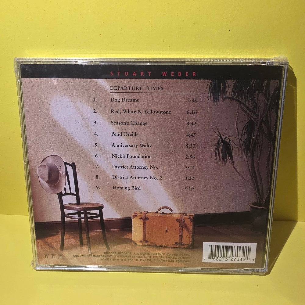 Stuart Weber - Departures - 1996 - BR2703-2 - New - Sealed - CDs