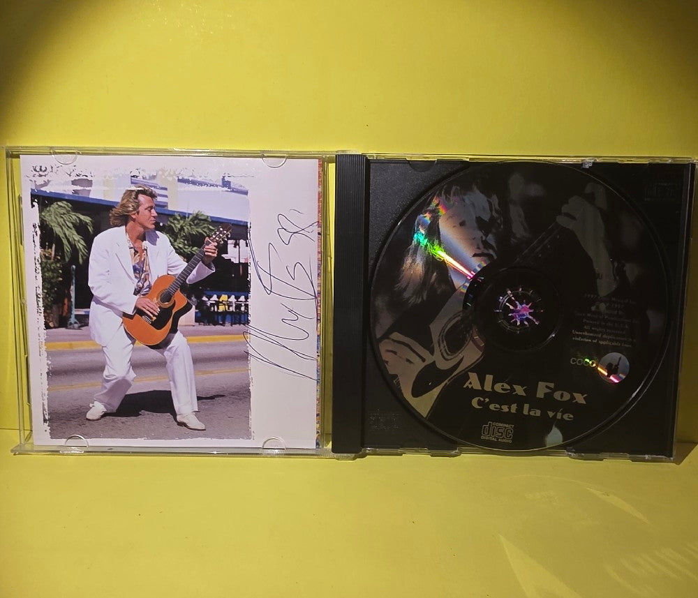 Alex Fox  - C'est La Vie / Autographed  - 1997 - Used - VG++ - CDs