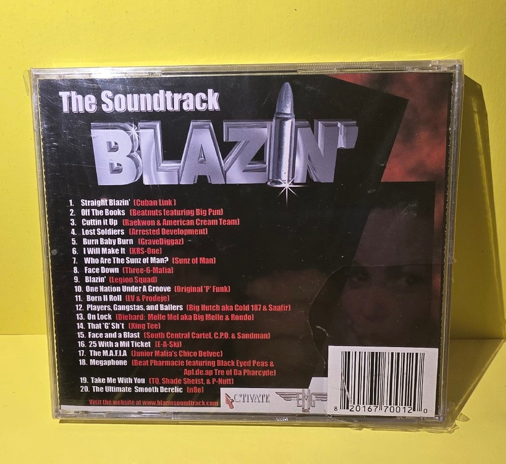 Various - Blazin' The Soundtrack - 2001 - New - Sealed - CDs
