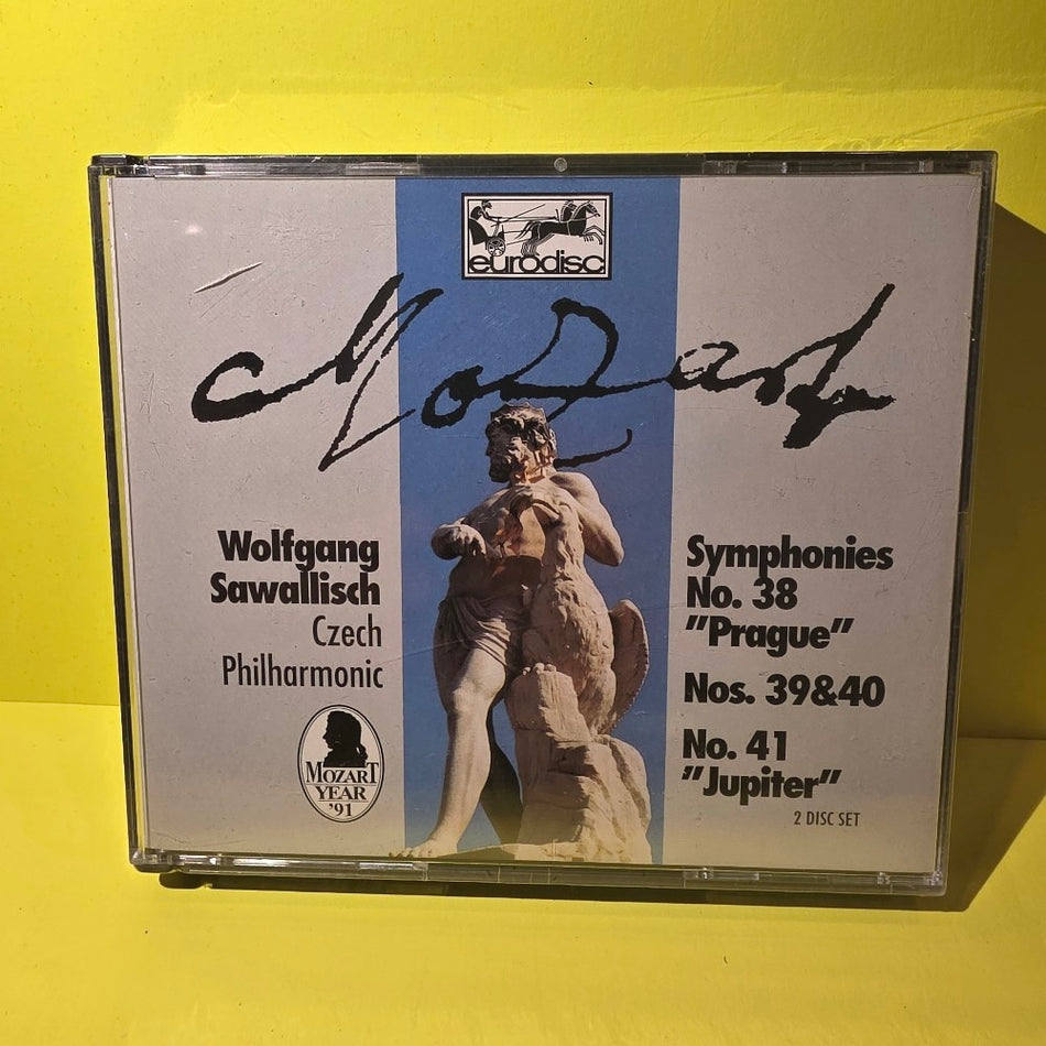Mozart Czech Philharmonic Wolfgang Sawallisch  - Symphonies No. 38 & 40 No 41 - 1991 - VD 69253 - New - Sealed - CDs