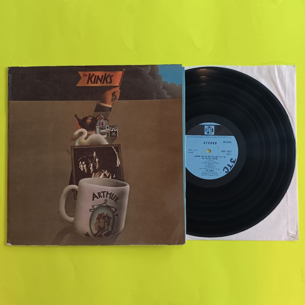 The Kinks - Arthur Or The Decline OG UK Stereo Unipak - 1969 - NSPL 18317 - Used - VG++ - Vinyl