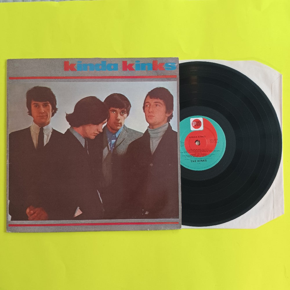 The Kinks - Kinda Kinks UK 80s Reissue - NPL 18112 - Used - VG++ - Vinyl