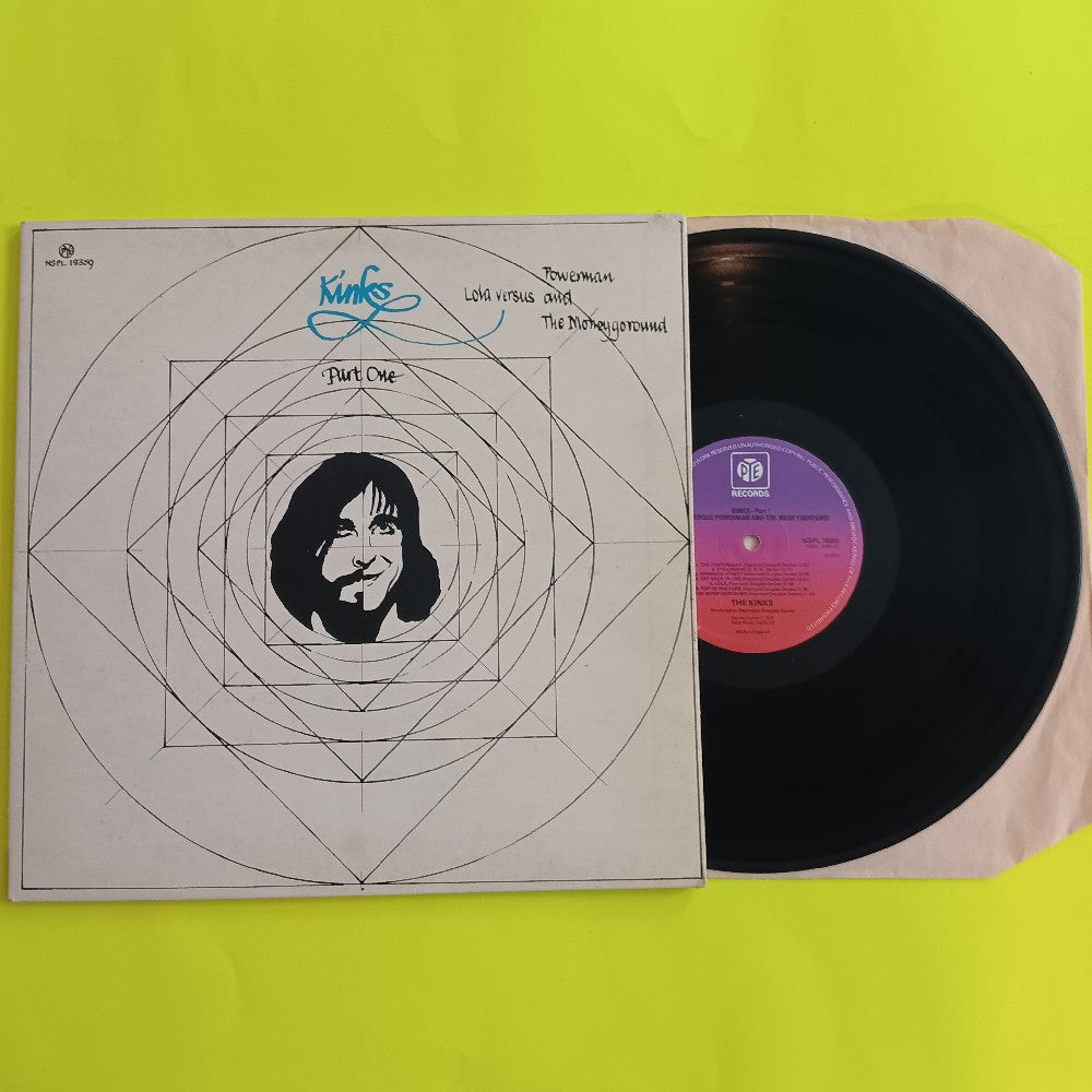 The Kinks - Part One Lola Vs Powerman And The Moneygoround UK - 1972 - NSPL 18359 - Used - VG++ - Vinyl