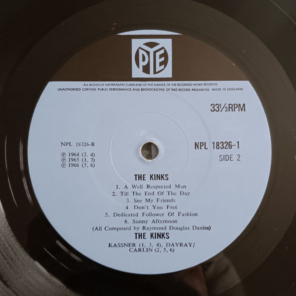 The Kinks - The Kinks / Self Titled OG UK Mono - 1970 - NPL 18326 - Used - VG++ - Vinyl