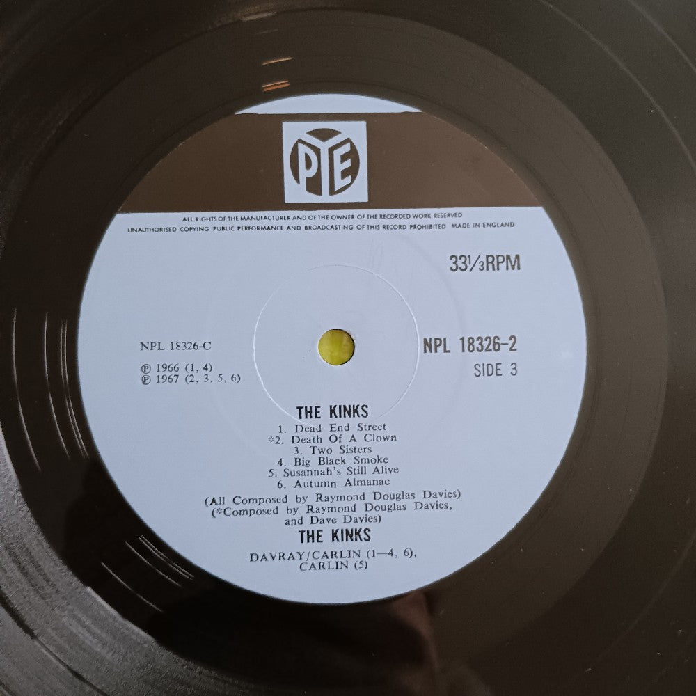 The Kinks - The Kinks / Self Titled OG UK Mono - 1970 - NPL 18326 - Used - VG++ - Vinyl