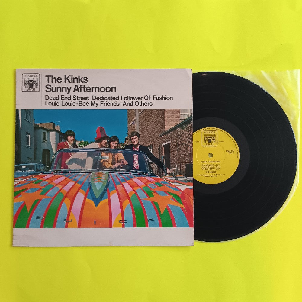 The Kinks - Sunny Afternoon UK OG Mono - 1967 - MAL 716 - Used - VG+ - Vinyl