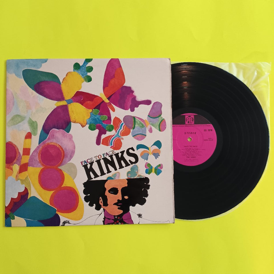 The Kinks - Face To Face UK OG Stereo - 1966 - NSPL 18149 - Used - VG++ - Vinyl
