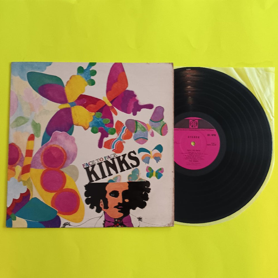 The Kinks - Face To Face UK OG Stereo - 1966 - NSPL 18149 - Used - VG++ - Vinyl