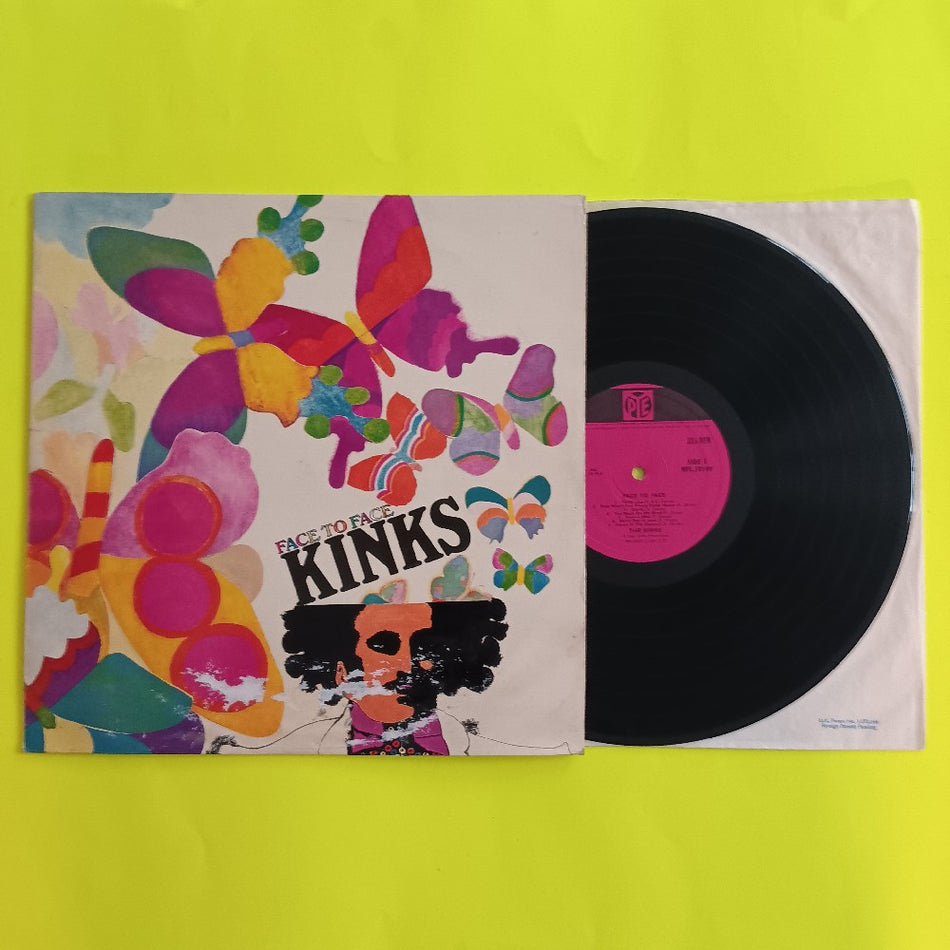 The Kinks - Face To Face UK OG Mono - 1966 - NPL 18149 - Used - VG - Vinyl