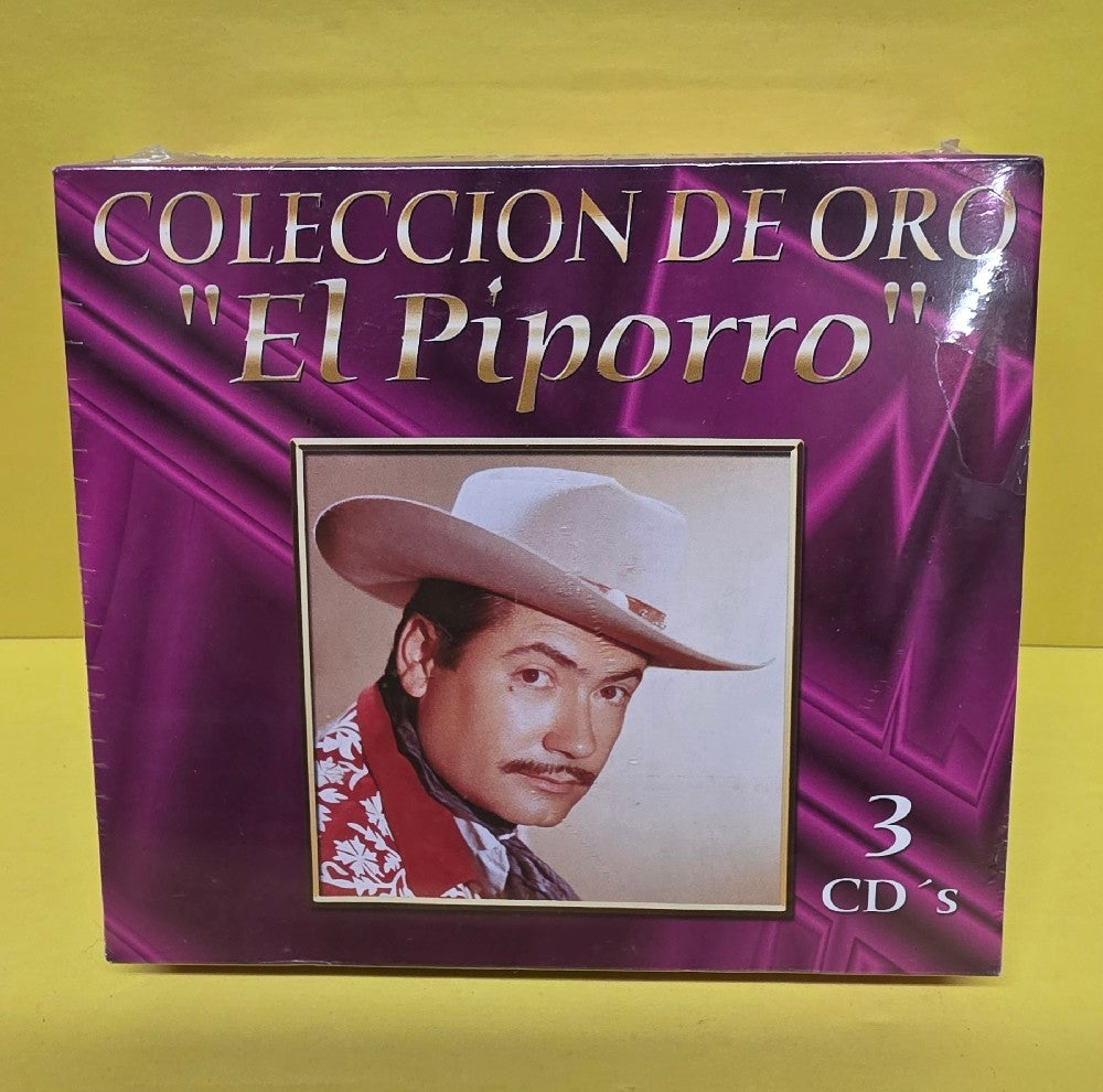 El Piporro - Coleccion De Oro  / 3 CDs Set. - 2004 - 3MCD-3200 - New - Sealed - CDs