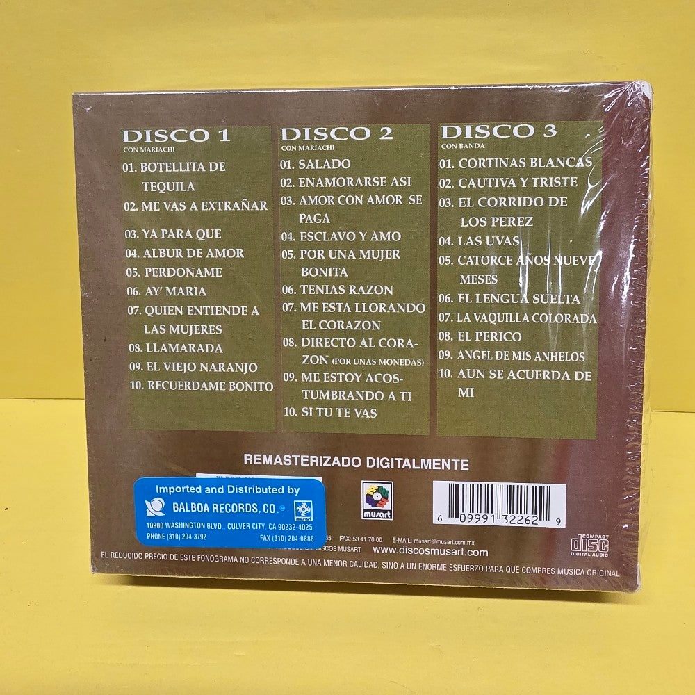 Pepe Aguilar  - Coleccion De Oro  / 3CDs Box Set - 2004 - 3MCD-3226 - New - Sealed - CDs