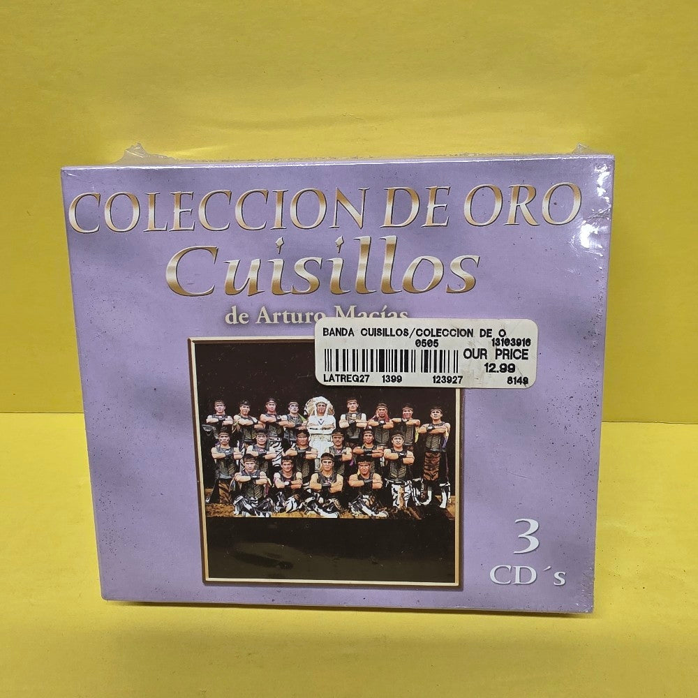Various Cuisillos - Coleccion De Oro  / 3 CDs Box Set - 2004 - 3MCD-3193 - New - Sealed - CDs