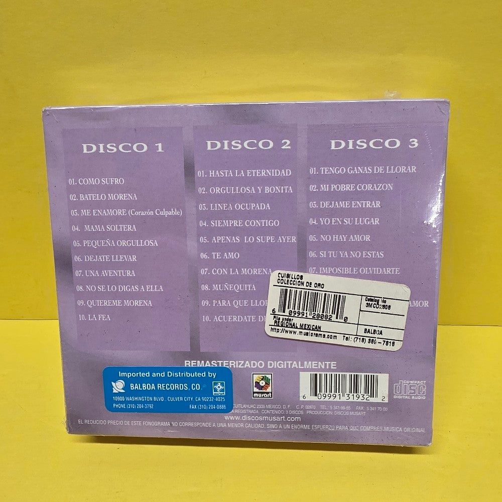 Various Cuisillos - Coleccion De Oro  / 3 CDs Box Set - 2004 - 3MCD-3193 - New - Sealed - CDs