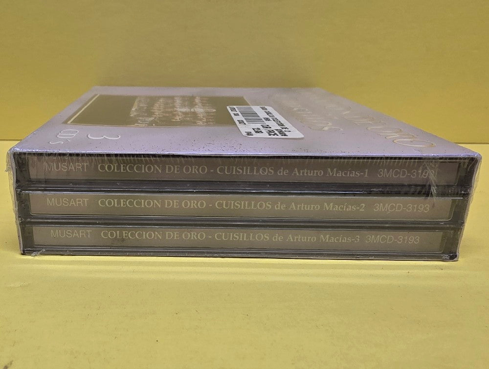 Various Cuisillos - Coleccion De Oro  / 3 CDs Box Set - 2004 - 3MCD-3193 - New - Sealed - CDs
