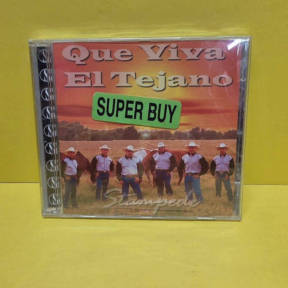 Stampede  - Que Viva El Tejano - 1999 - ARCD3004 - New - Sealed - CDs