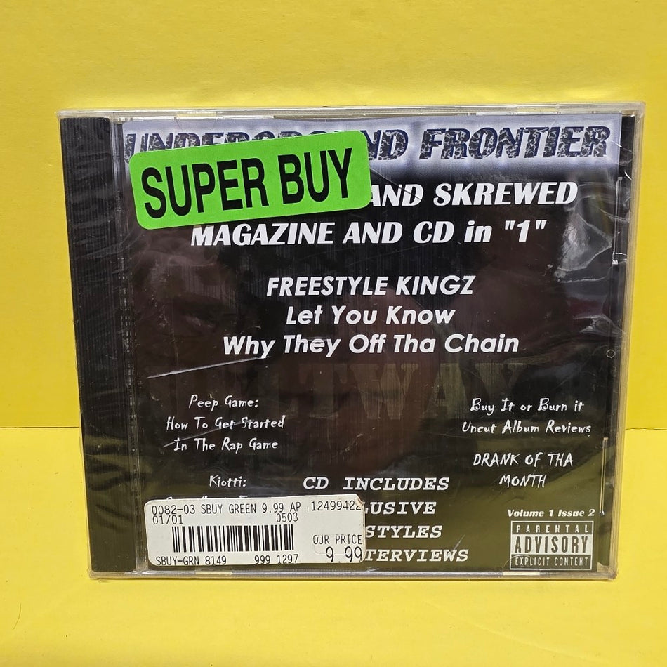 Beltway 8 - Underground Frontier Volume 2 - 2001 - BEI-0008 - New - Sealed - CDs