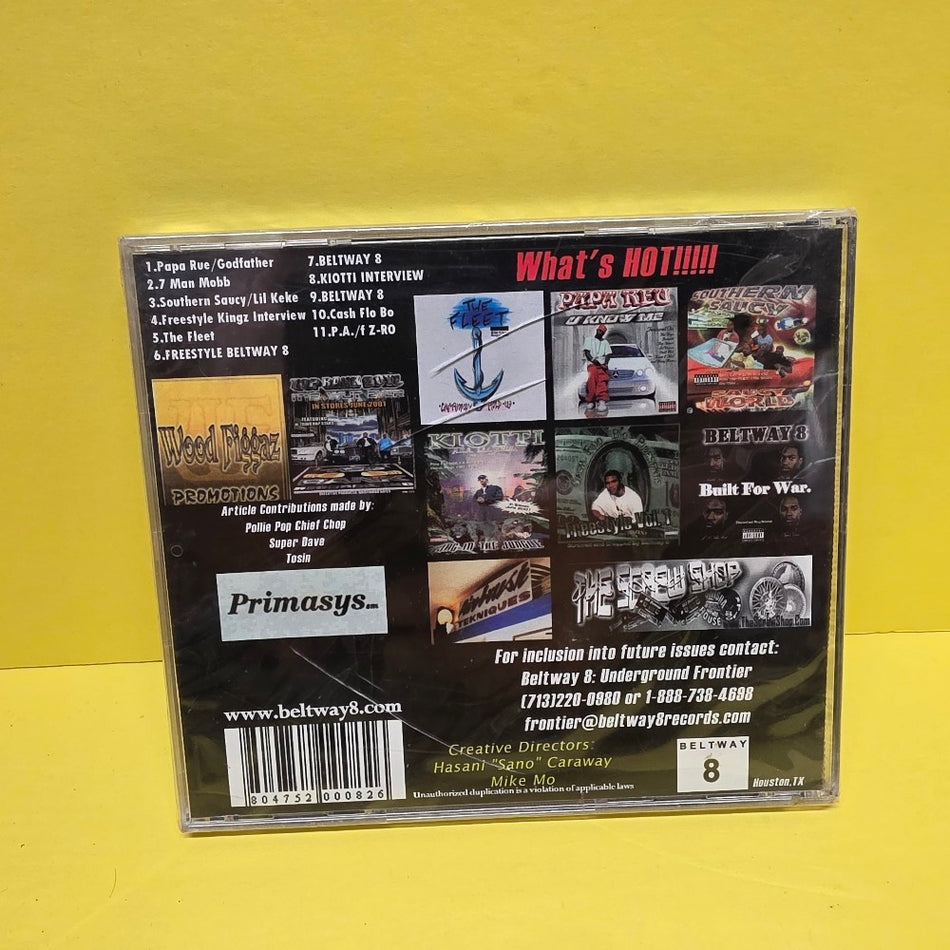Beltway 8 - Underground Frontier Volume 2 - 2001 - BEI-0008 - New - Sealed - CDs
