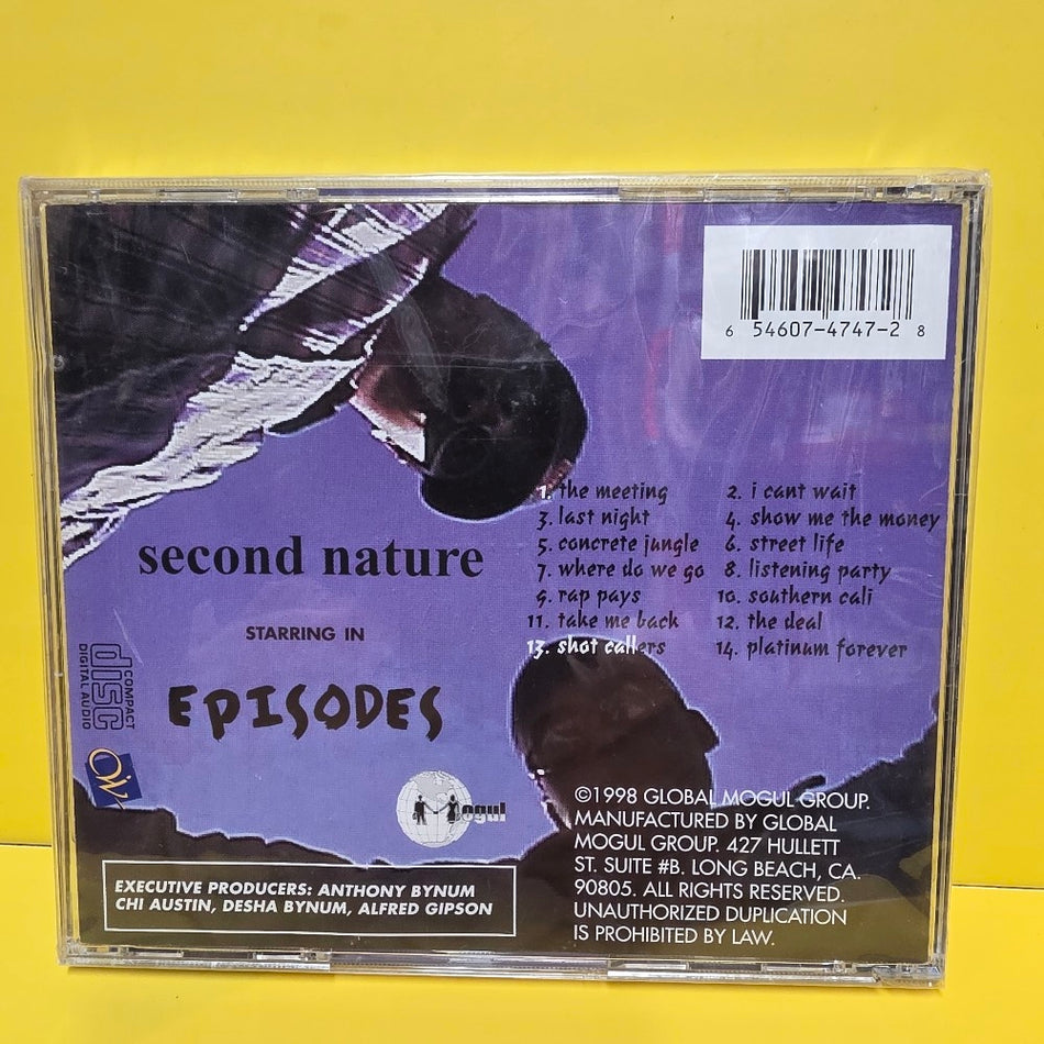 Second Nature  - Episodes - 1998 - GMGCD 10098-70 - New - Sealed - CDs