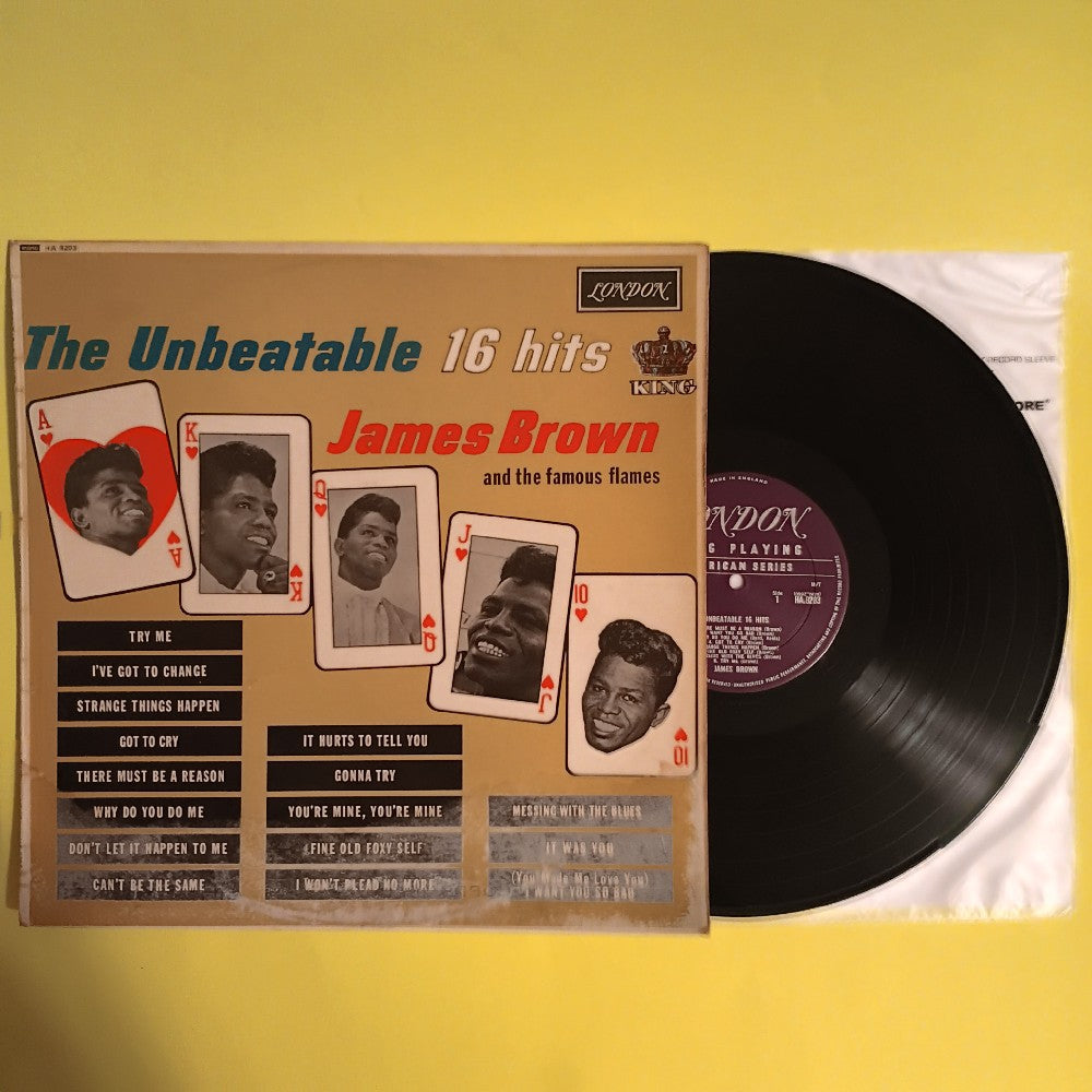 James Brown - The Unbeatable 16 Hits UK - 1964 - HA 8203 - Used - VG++ - Vinyl