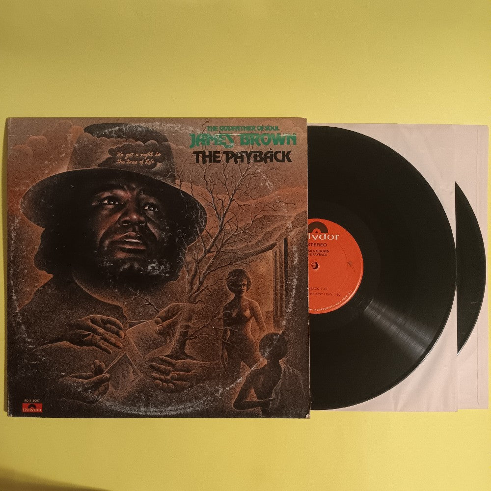 James Brown - The Payback - No Photo Labels - 1973 - PD 2-3007 - Used - VG+ - Vinyl