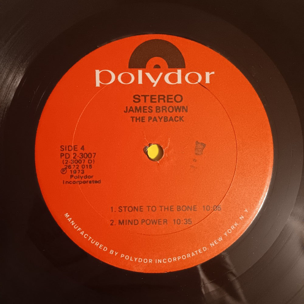 James Brown - The Payback - No Photo Labels - 1973 - PD 2-3007 - Used - VG+ - Vinyl