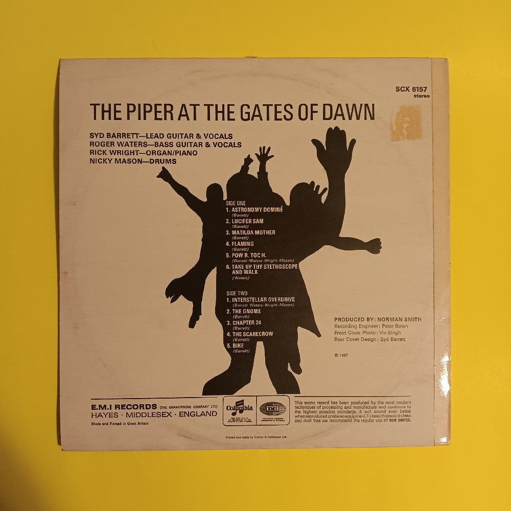 Pink Floyd - The Piper At The Gates Of Dawn UK 1970s Rare Label - SCX 6157 - Used - VG++ - Vinyl