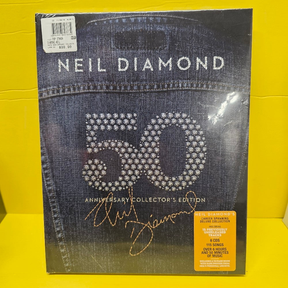 Neil Diamond - 50th Anniversary Collector's Edition / 6 CDs Set + Book - 2018 - B0028676-02 - New - Sealed - CDs
