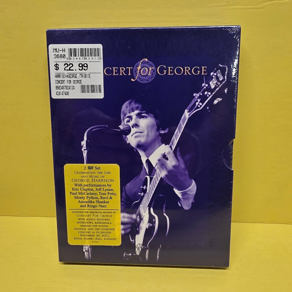 Various - Concert For George / Sealed  - 2003 - 0349702412 - New - DVDs & Blu-Rays