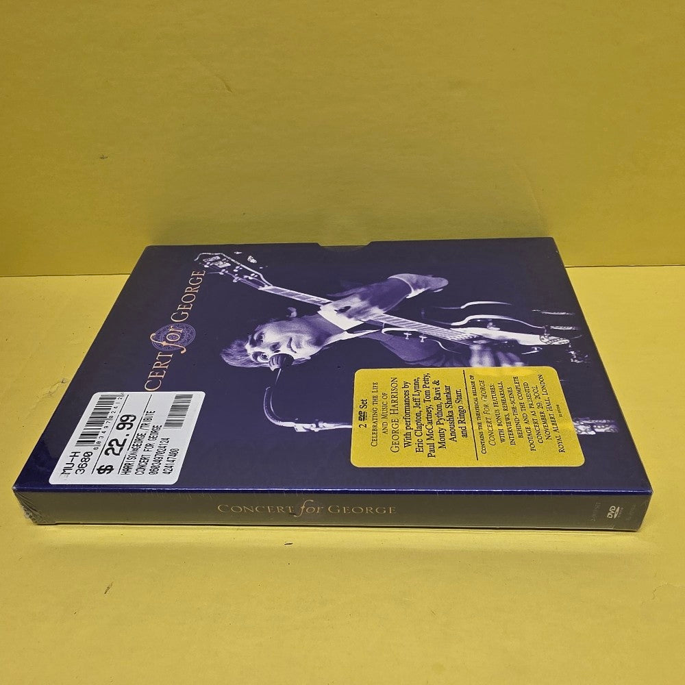 Various - Concert For George / Sealed  - 2003 - 0349702412 - New - DVDs & Blu-Rays
