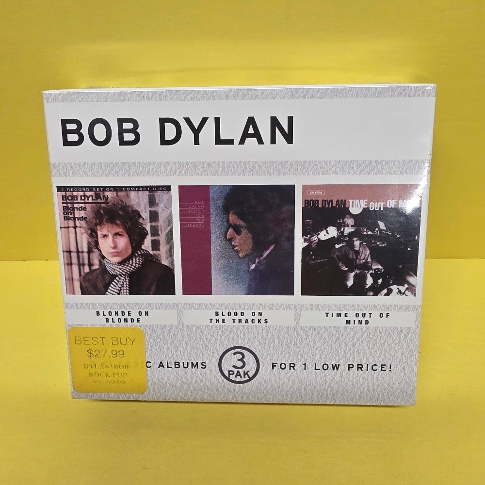 Bob Dylan - Blonde On Blonde / Blood On The Tracks / Time Out Of Mind - 1997 - C3K 86069 - New - Sealed - CDs