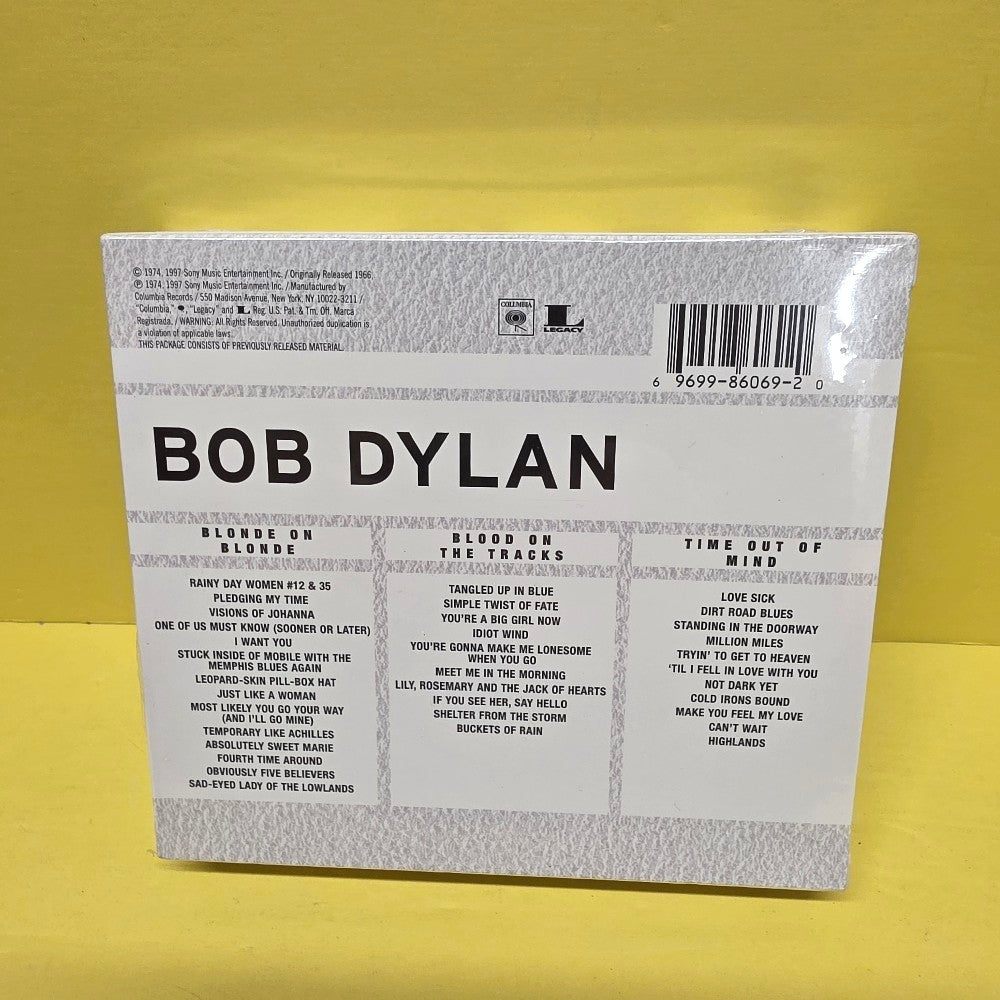 Bob Dylan - Blonde On Blonde / Blood On The Tracks / Time Out Of Mind - 1997 - C3K 86069 - New - Sealed - CDs
