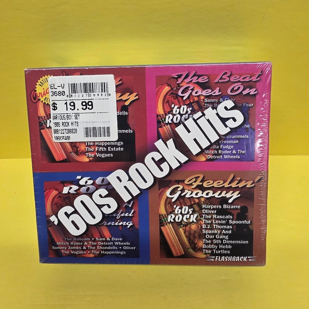 Various - '60s Rock Hits - 1997 - R2 72088 - New - Sealed - CDs