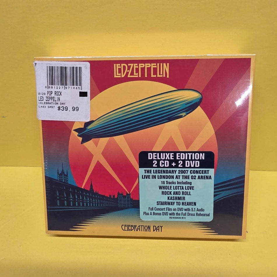 Led Zeppelin - Celebration Day - 2012 - R2 - 532629 - New - Sealed - CDs