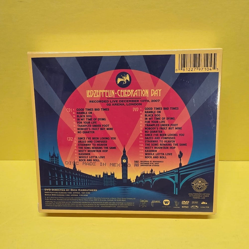 Led Zeppelin - Celebration Day - 2012 - R2 - 532629 - New - Sealed - CDs