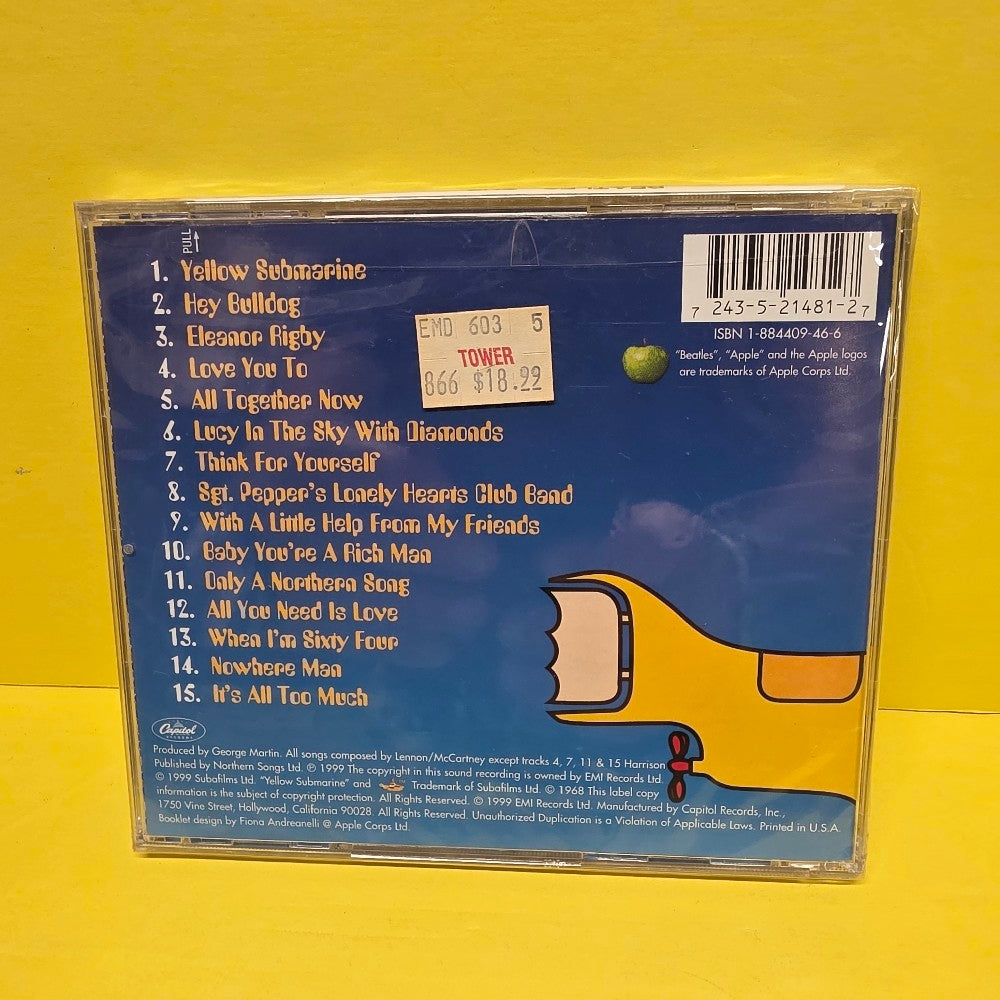 The Beatles - Yellow Submarine Songtrack - 1999 - CDP 7243 5 21481 27 - New - Sealed - CDs