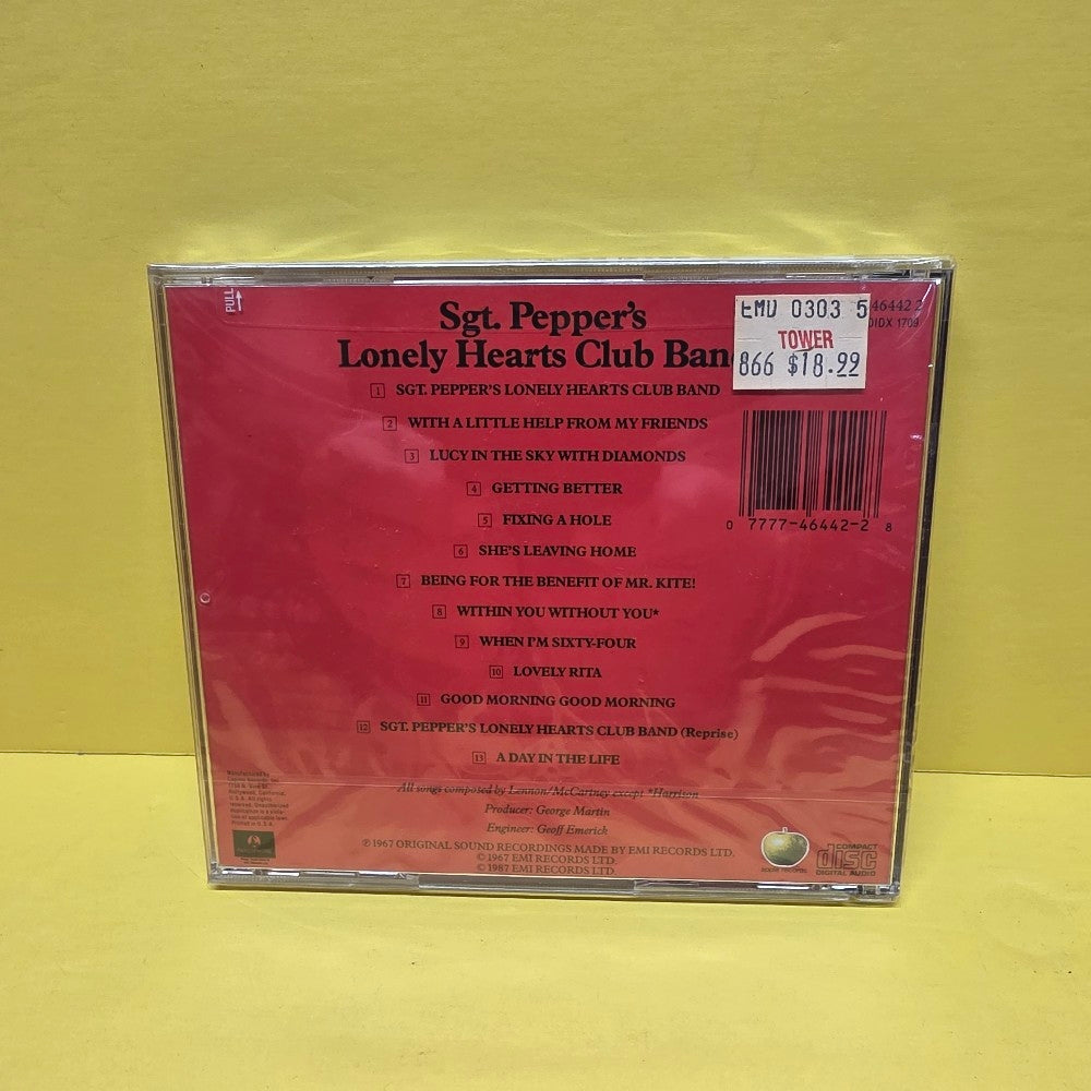 The Beatles - Sgt. Pepper's Lonely Hearts Club Band - 1987 - CDP 7 46442 2 - New - Sealed - CDs