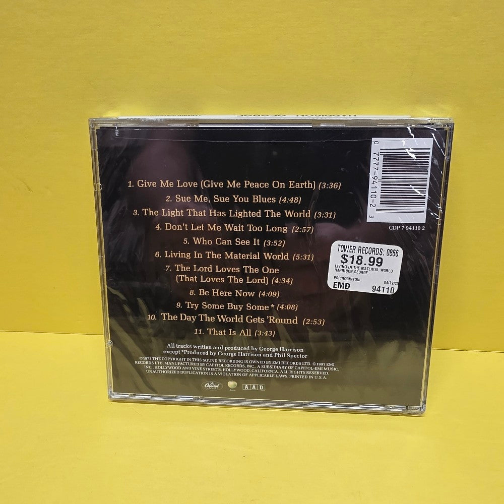 George Harrison - Living In The Material World - CDP 7 94110 2 - New - Sealed - CDs