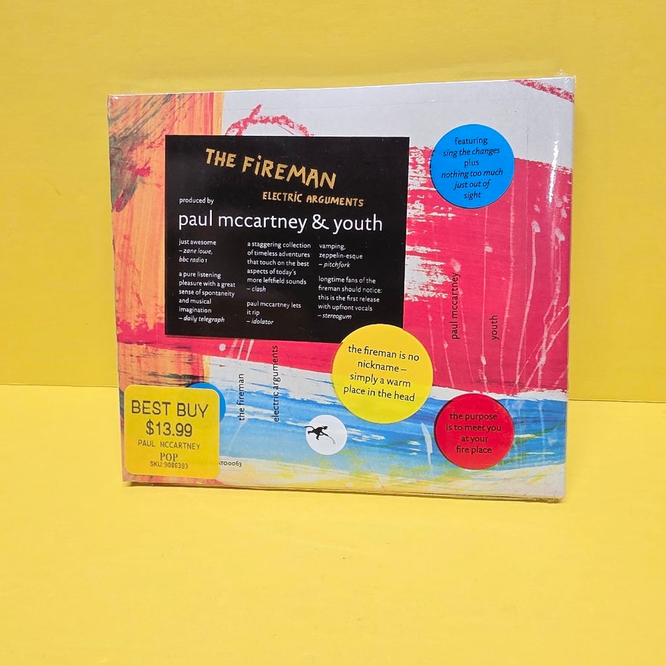 The Fireman - Electric Arguments - 2008 - 88088-21640-2 - New - Sealed - CDs