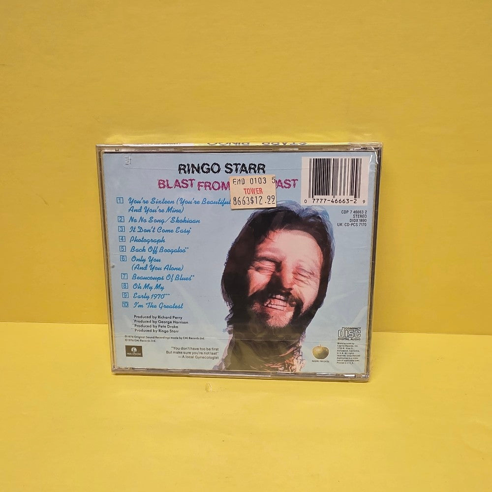 Ringo Starr - Blast From Your Past - 1987 - CDP 7 46663 2 - New - Sealed - CDs