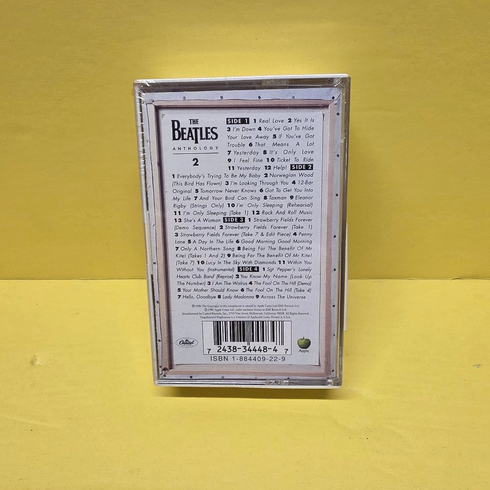 The Beatles - Anthology 2 - 1996 - C4 7243 8 34448 4 7 - New - Sealed - Cassettes