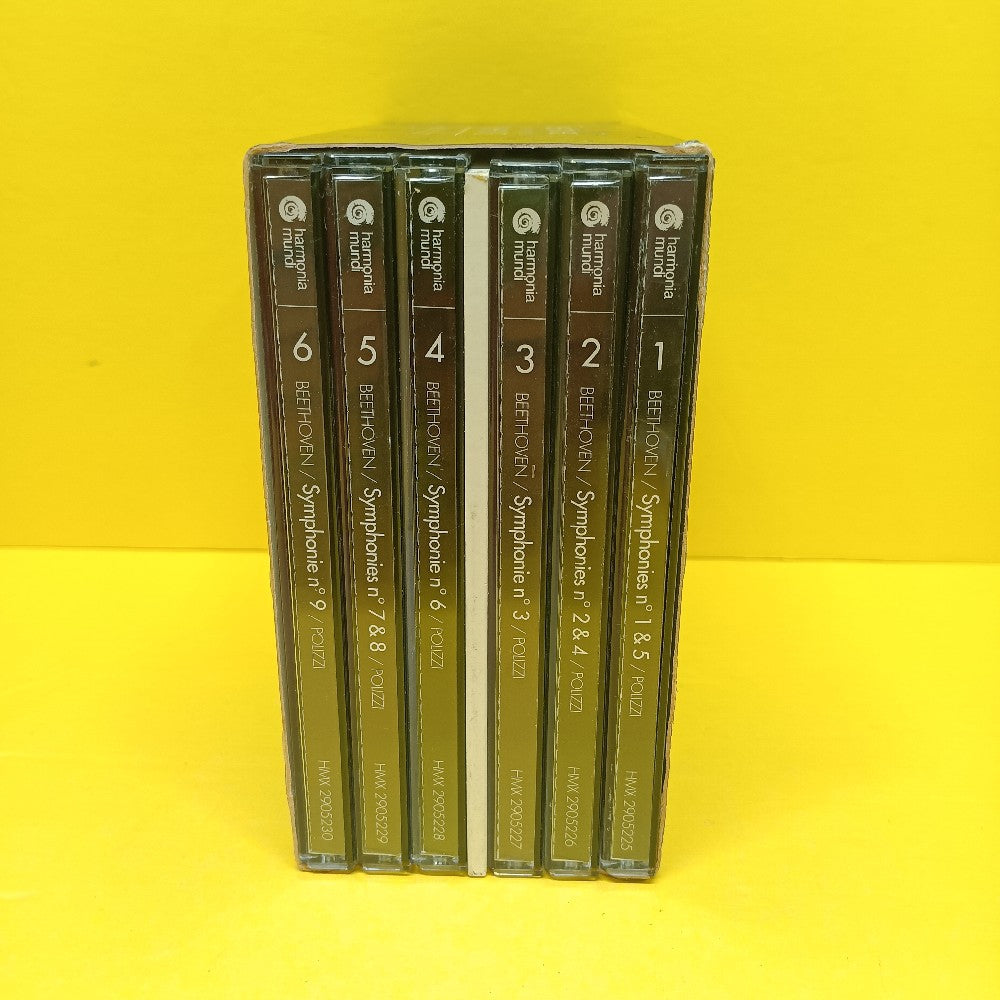 Antonino Polizzi - Beethoven The Complete Symphonies 6CD Box Set - 1996 - HMX 2905225.30 - Used - EX - CDs