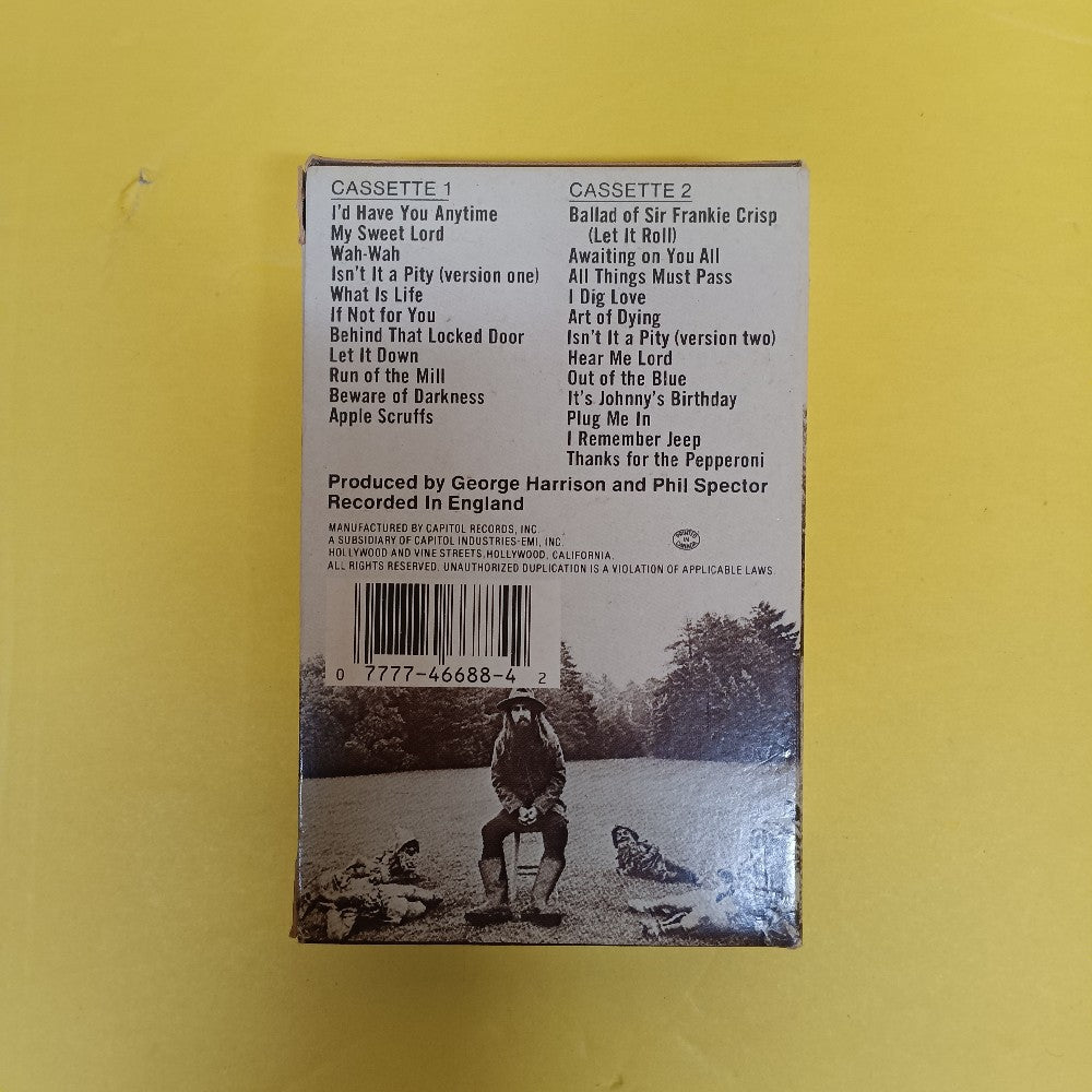 George Harrison - All Things Must Pass 2 Cassette Box - 1992 - C4-46688 - Used - NM - Cassettes